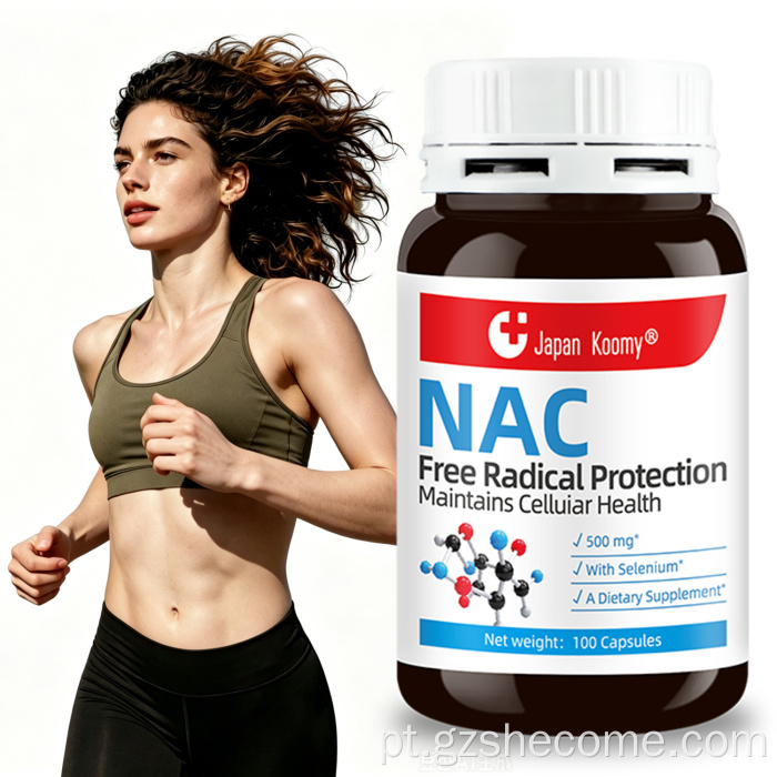Suplemento Shecome NAC de venda quente para suporte ao sistema imunológico
